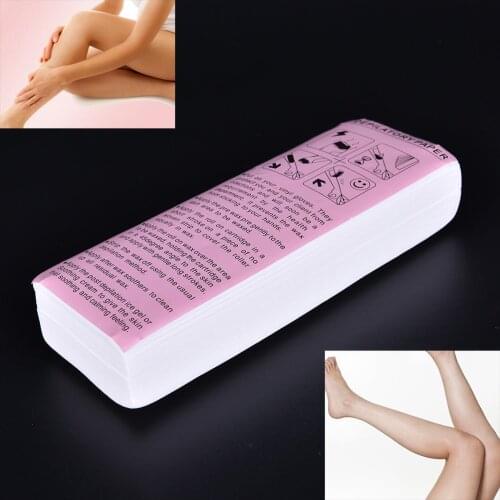 Removal Depilatory Nonwoven Epilator Wax Strip Paper Roll Waxing New 80pcs Health Beauty Pro Waxing Depilatory Paper Hair