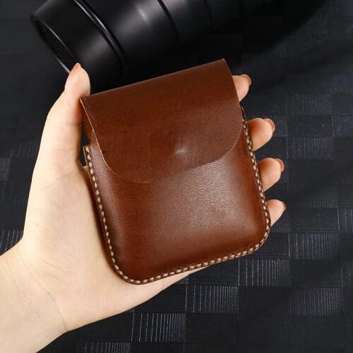 Smartphone Case Belt Clip Mobile Phone Bag Holster Genuine Leather Case For Samsung W2019 W2018 W207 w2016 Cover Phone waist Bag