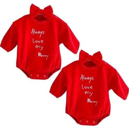 Girl Baby Clothing Romper Kids Bodysuit with Headband Lovely Girl Spring Clothes for 1-3 Years Girl Long Sleeve Overalls Infants