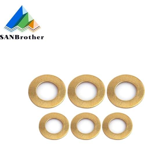 Brass Washer Brass Flat Gasket Pad For 3D printer openbuilds accessories Brass flat washer set / bronze washers / brass flat gas