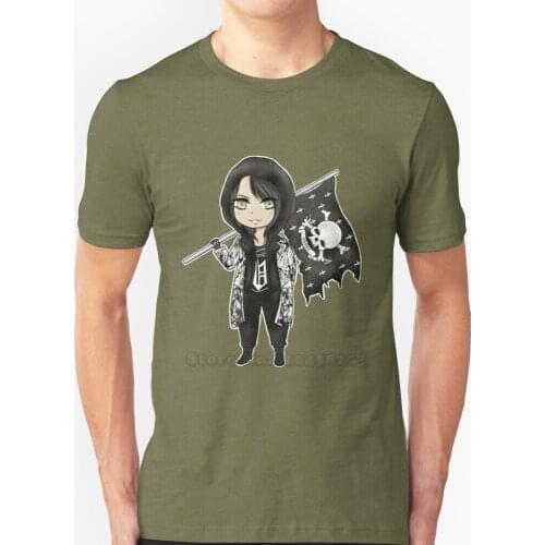 Hyde T-Shirts Pure Cotton O-Neck T Shirt Men Hyde Vamps Larc En Ciel Jrock J Rock Music Japan Band Chibi Cute