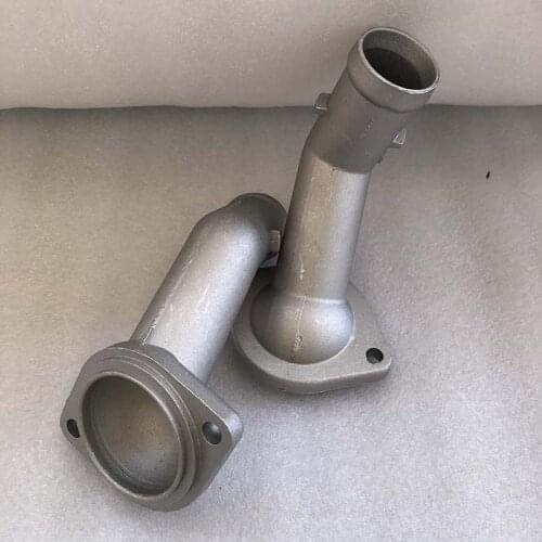 Cooling Coolant Water Distribution Pipe Hose Connector Aluminium Thermostat Housing Cover for Audi TT Golf Jetta 06A121121F