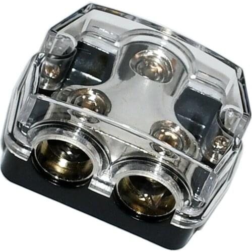 Fusebox Block Marine Distributor Splitter 1pcs 2x0 GA Out Boat Connector