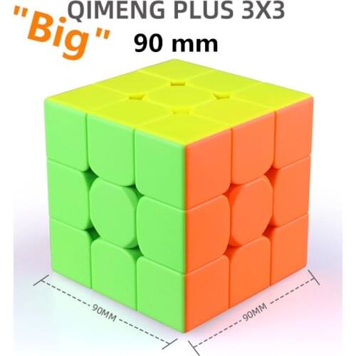 [Picube]qiyi mofangge qimeng plus 3x3x3 big magic 9cm 90mm speed cube stickerless puzzle educational cubes toys for Children