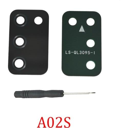 Camera Glass Lens For Samsung Galaxy A02S A025F A025 Original Phone Housing New Rear Back Camera Glass Cover Part + Tools