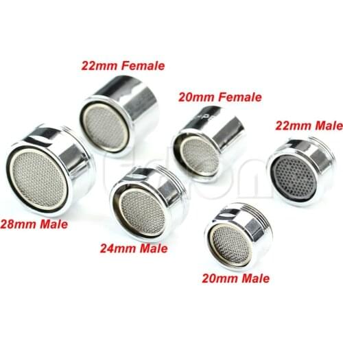 Water Saving Kitchen Faucet Tap Aerator Chrome Male/Female Nozzle Sprayer Filter
