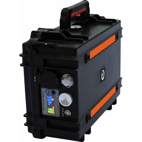 High Quality Complete Emergency Power Backup Battery Bank Solar Charger 2000W with Lithium and Inverter