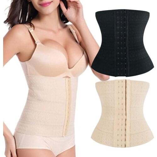 Women Body Shaping Waist Trimmer Training Belt Elastic Strap Cincher Shapewear Waist Trainer Tummy Control Slimming Belt