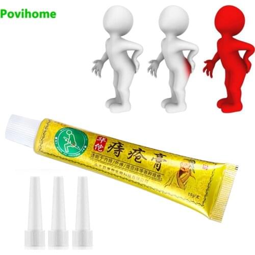 1pcs+3tubes Hua Tuo Herbal Hemorrhoids Cream Natural Herbal Anti Mixed External Internal Anal Fissure Pain Relief Treatment