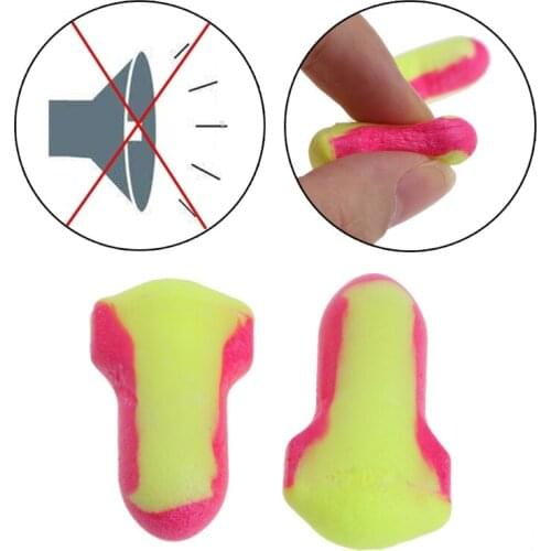10 Pairs Disposable Soft Foam Earplugs Snore-Proof Sleep Ear Protector No Cords 203B