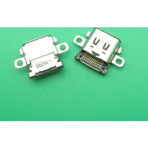 100pcs Original New USB Type-C Charging Socket Port Power Connector for NS Nintend switch Console