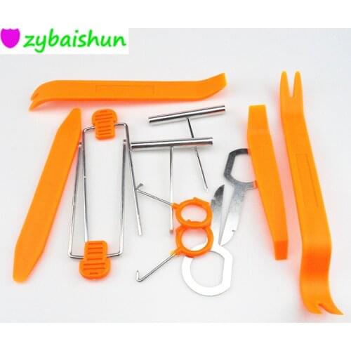12 pieces of PCS Car Radio Sound Door Clip Panel Removal Tool for Dodge Chery EMGRAND