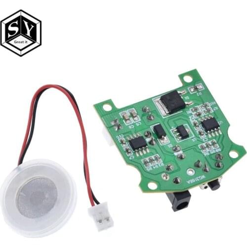 20mm 113KHz Ultrasonic Humidifier Mist Maker USB Ceramic Atomizer Transducer Humidified Plate Accessories + PCB Module D20mm