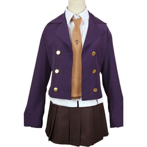 2018 Danganronpa 3 The End of Hope KyokoKyouko Kirigiri Suit Uniform Halloween Cosplay Costume Beautiful Dress For Cute Female S
