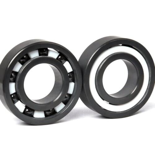 4/10pcs 6000 6001 6002 6003 6004 Full Ceramic bearings silicon Full SI3N4 ceramic bearing deep groove ball bearing