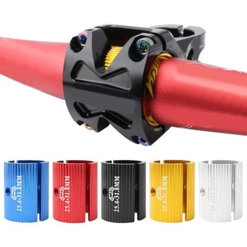 Bike Stem Adapter Mountain Shim Handle Bars Size Reducer Spacer Accessories Mountain Bicycle Handle Bar Diameter Converter