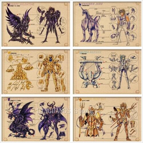 5d Diy Diamond Painting Japan Anime Saint Seiya Armor Cartoon Manga Diamond Mosaic Embroidery Cross Stitch Handmade Home Decor