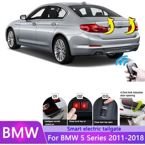 Car Electric Tailgate For BMW 5 Series 2011-2018 Intelligent Tail Box Door Power Operated Trunk Decoration Refitted Upgrade