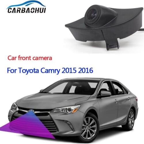 Waterproof Night Vision CCD Car Front View Logo Parking Camera For Toyota Camry 2015 2016 Installed under the car logo