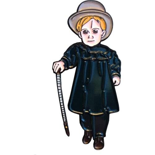 Gage Creed Enamel Pin Pet Sematary Miko Hughes Stephen King Horror Movie Lapel Pin Denim Jackets Gift