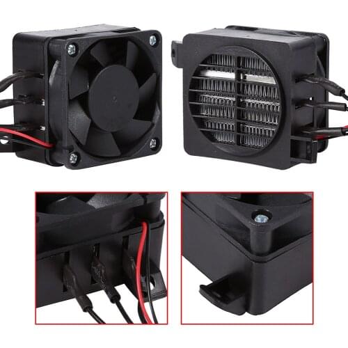 100W 12V Energy Saving PTC Car Fan Air Heater 120gConstant Temperature Heating Element Heaters