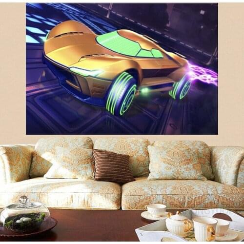 Modern Canvas Wall Picture For Living Room Home Decor 1 Piece Rocket League Game Abstract Car Gunship Painting Print Type Poster