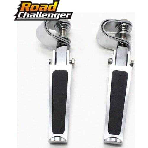 Motorcycle Highway Bar Foot Pegs Footrest Mount For Harley Sportster Softail Suzuki Yamaha Honda GoldWing GL1500 1.25" 32mm