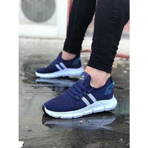 Wagoon WG102 Navy Blue Men 'S Sports Shoes