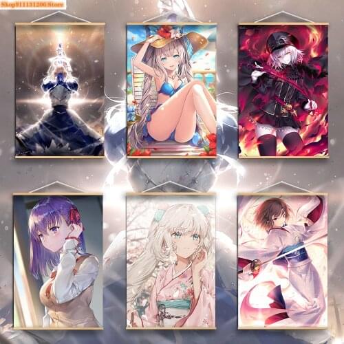 Fate Grand Order Anime Diamond Mosaic Cross Stitch Kits Diamond Painting Embroidery Full Square Drill Kids Room Decoration