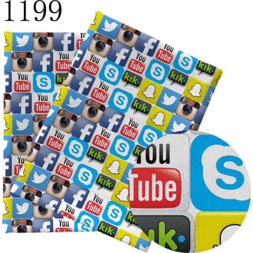 Half yard 45X145cm shopping bag fabric Print Polyester cotton DIY Material Pillow Hat sofa kird mask Handmade 1199