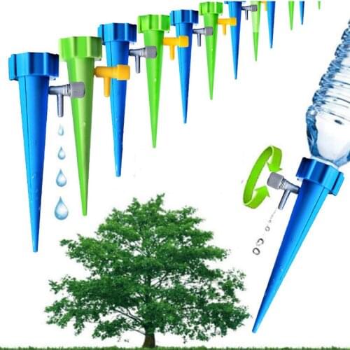 20Pcs Self-Contained Auto Drip Irrigation System Automatic Watering Spike For Plants Flower Garden Household Bottle Kit