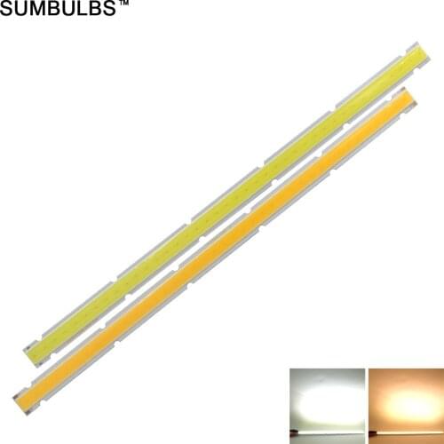Big Promotion DC 12V 10W LED Bulb COB Strip 250MM Bar Light for DIY 12V Lighting Desk Wall Lamp House Work Bulbs 1000LM 9.8in