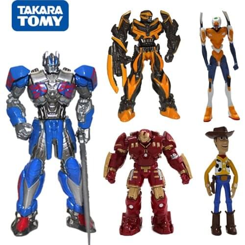 Takara Tomy Transformers Optimus Prime Toy Alloy Doll Decoration Deformed Car for Boy Gift