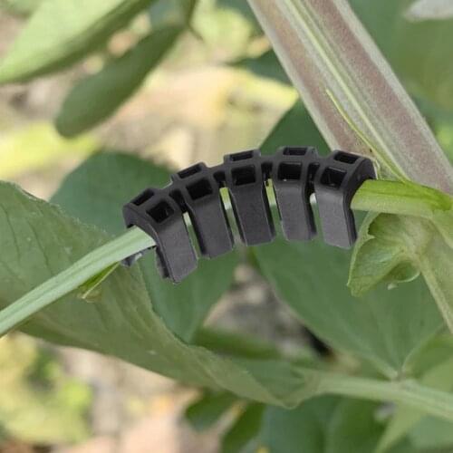 100 Pcs Practical Plant Bender Plastic Tomato Holder Tomato Reinforcing Clips Branches Bender Bending Clips Low Stress Training