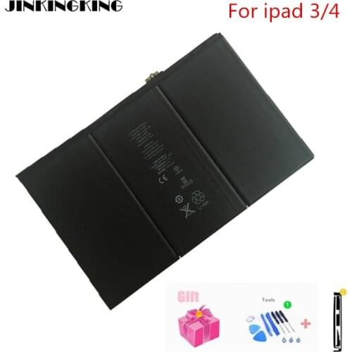 New Tablet Battery for iPad 3/4 rd 11560mAh A1403 A1416 A1430 A1433 A1459 A1460 A1389 replacement battery +Tools