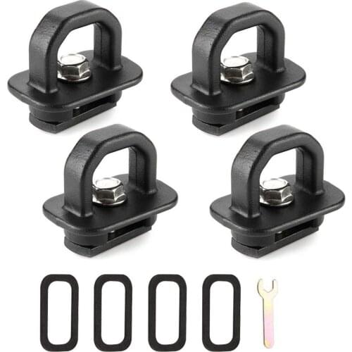 Car Anchor Pickup Truck Bed Side Wall Tie Down Anchor Pickup 2PCS-4PCS For Ford Chevy Silverado GMC Sierra Colorado 2007-2018