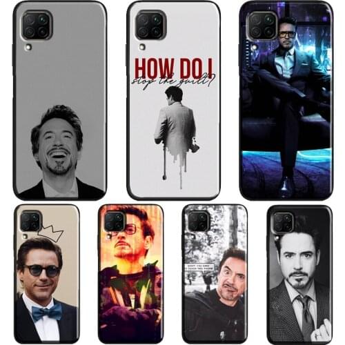 Robert Downey Jr Case For Huawei P Smart 2019 Nova 5T P30 P40 P20 Pro Mate 10 20 Lite Honor 10i 8A 8X 9X