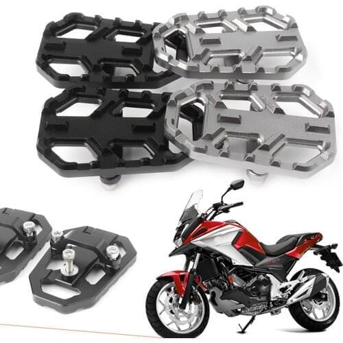 For Honda NC700X NC700S 2012-2014 & NC750X NC750S 2014 2015 2016 2017 2018 CNC Aluminum Motorbike Foot Pegs Footpegs Footrests