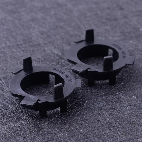 DWCX H7 LED Headlight Car Bulb Adapter Holder Retainer Socket Base fit for Mitsubishi Kia Hyundai Mitsubishi Outlander Cadenza