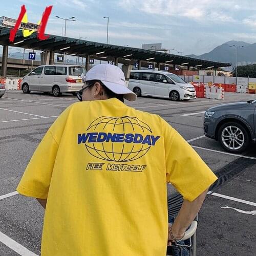 MANVALUE Summer Mens Fashion Loose Type Comfortable Korean Style Tops & Tees Young Students Clothing Casual T-shirts