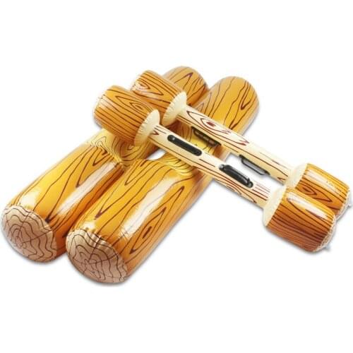 Swimming Pool Float Wood Grain Inflatable PVC Material Family Water Sports Swimming Mattress Adult Children Party Gladiator