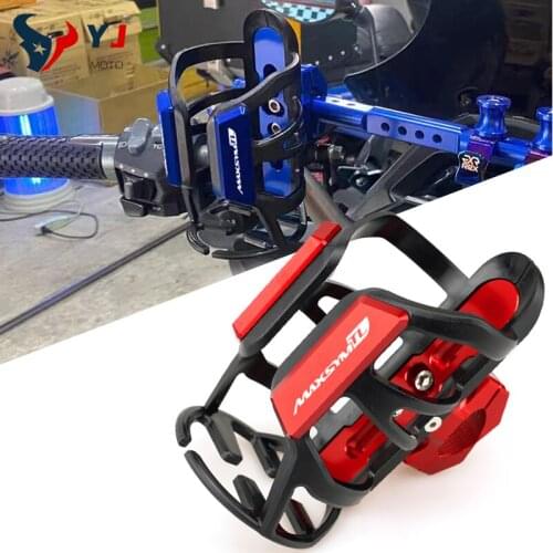 Newest For SYM MAXSYM TL 500 MaxsymTL500 High Quality Motorcycle CNC Accessories Beverage Water Bottle Drink Cup Holder Mount