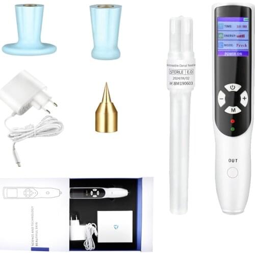 PAA Portable 2 IN 1 Dark Spot Removal Plasma Pen with Ozone Skin Rejuvenation Function Eye Lifting PAA Plasma Beauty Pen