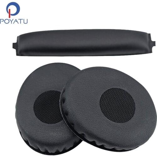 POYATU Head Band Headphone Headband For Sennheiser HD228 HD219 HD220 HD239 HD229 HD218 Ear Pads Headphone Earpads Earmuff Cover