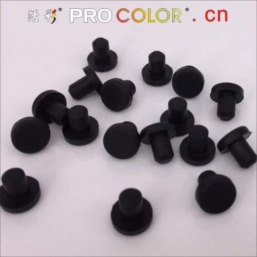 1000 PCS silicone rubber Feet Pad Mat Seal plug plugging shield dustproof 3.1 3.175 3.2 3.3 3.5 1/8" mm 3.175mm 3.2mm Air hole