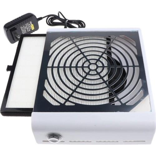 40W Salon Nail Art Dust Suction Collector Vacuum Cleaner Fan with Non-spilling Filter