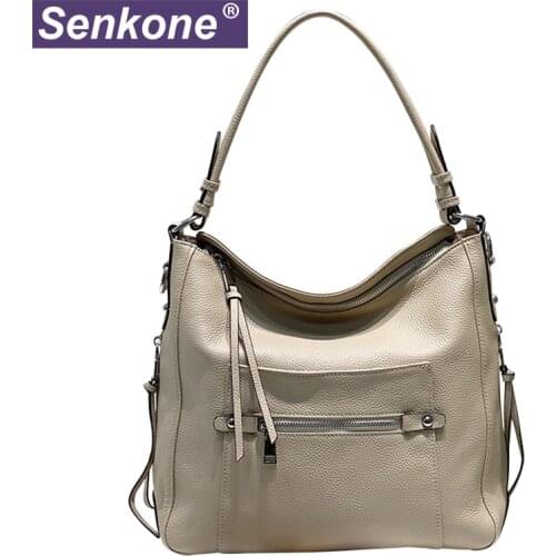 Senkone Women's Beige Bags