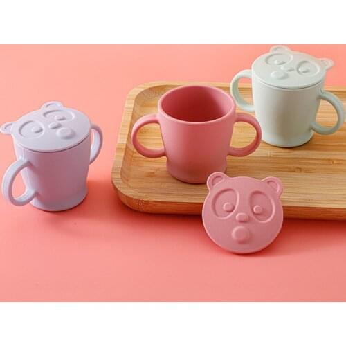 Silicon Baby Feeding Cups Fashion Baby Drinkware Sippy Cups For Toddlers & Kids With Silicone Sippy Cup 140ml