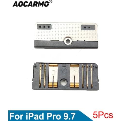 Aocarmo 5Pcs/Lot For iPad 6/5 Battery FPC Connector Contact On Mainboard For iPad Pro 9.7