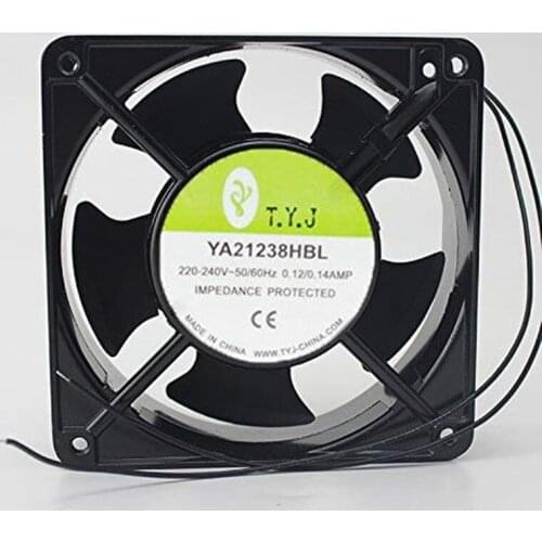 YA21238HBL 220V 12CM 12038 LED Display Special Cooling Fan 6months Warranty